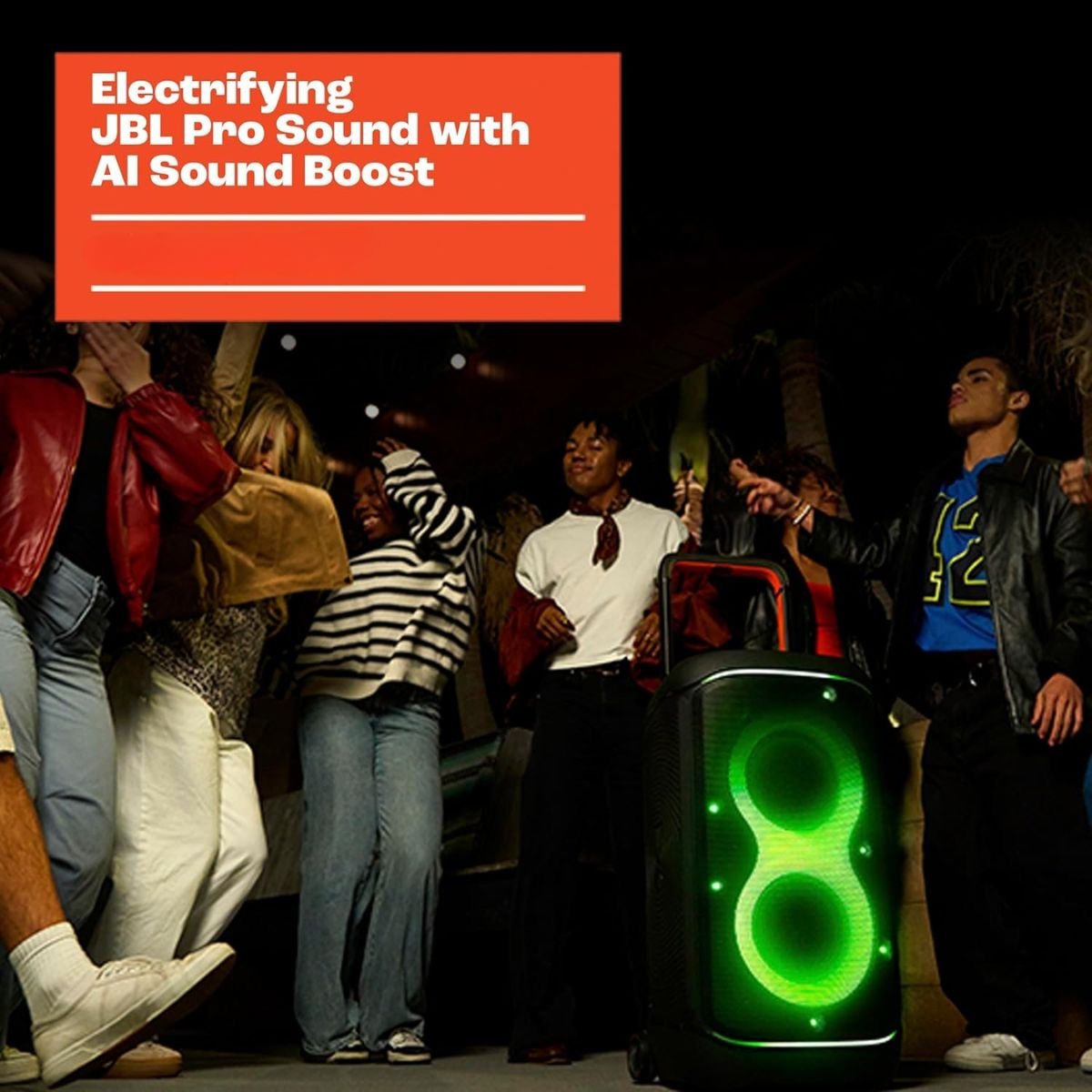 400W RMS galingumas su AI Sound Boost
