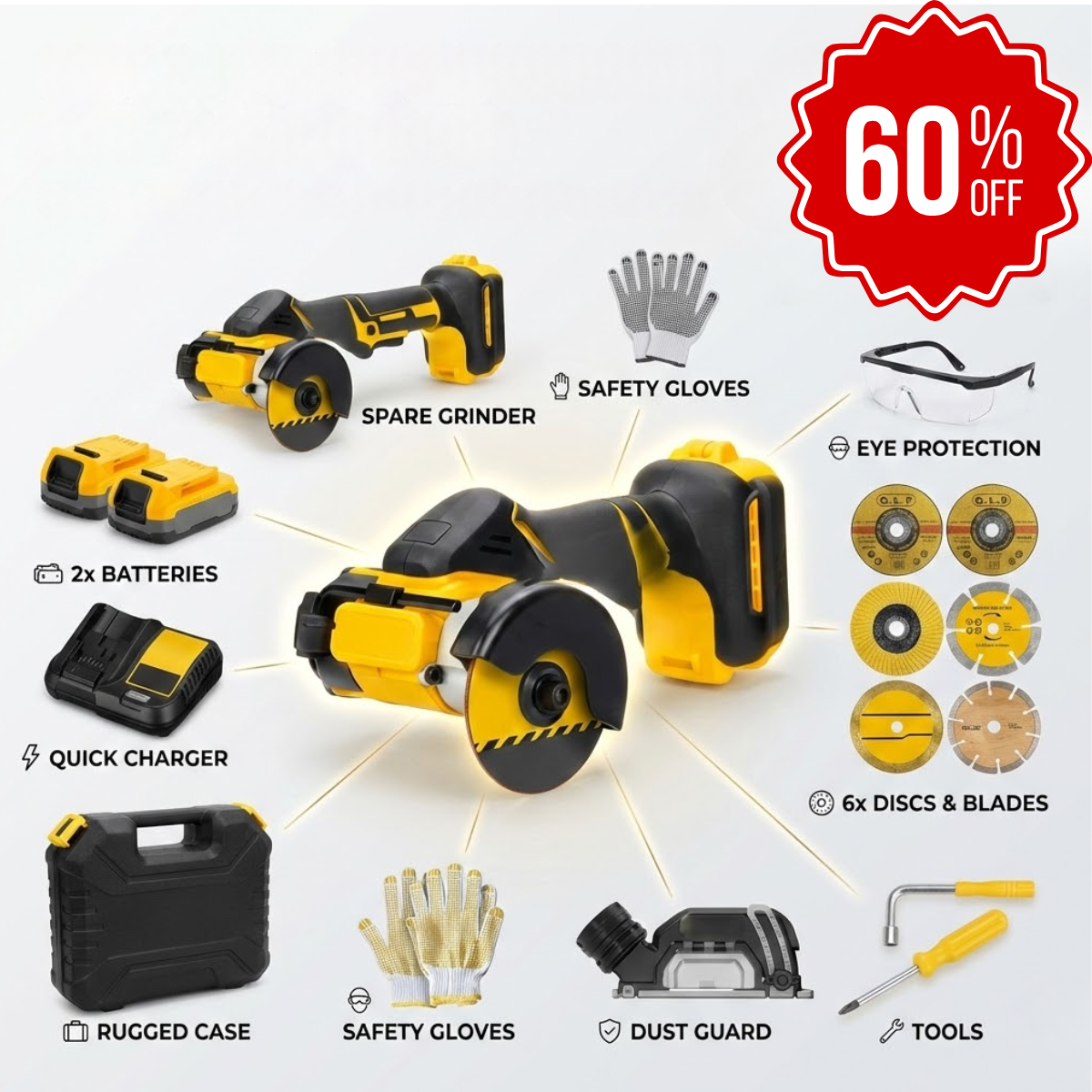 Kit PowerTech Pro — contenido del paquete