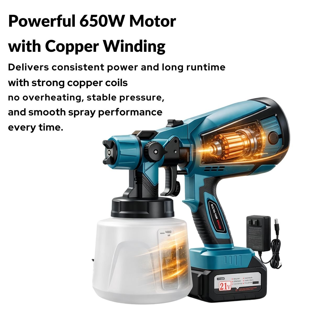 650W-os motor