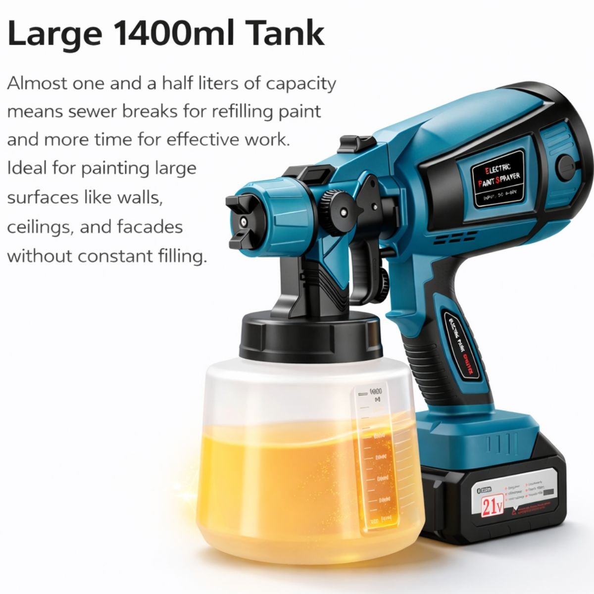 1400ml-es tartály
