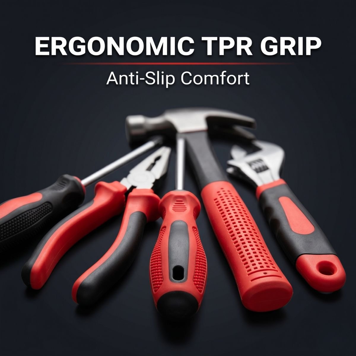 Ergonomiškos TPR rankenos